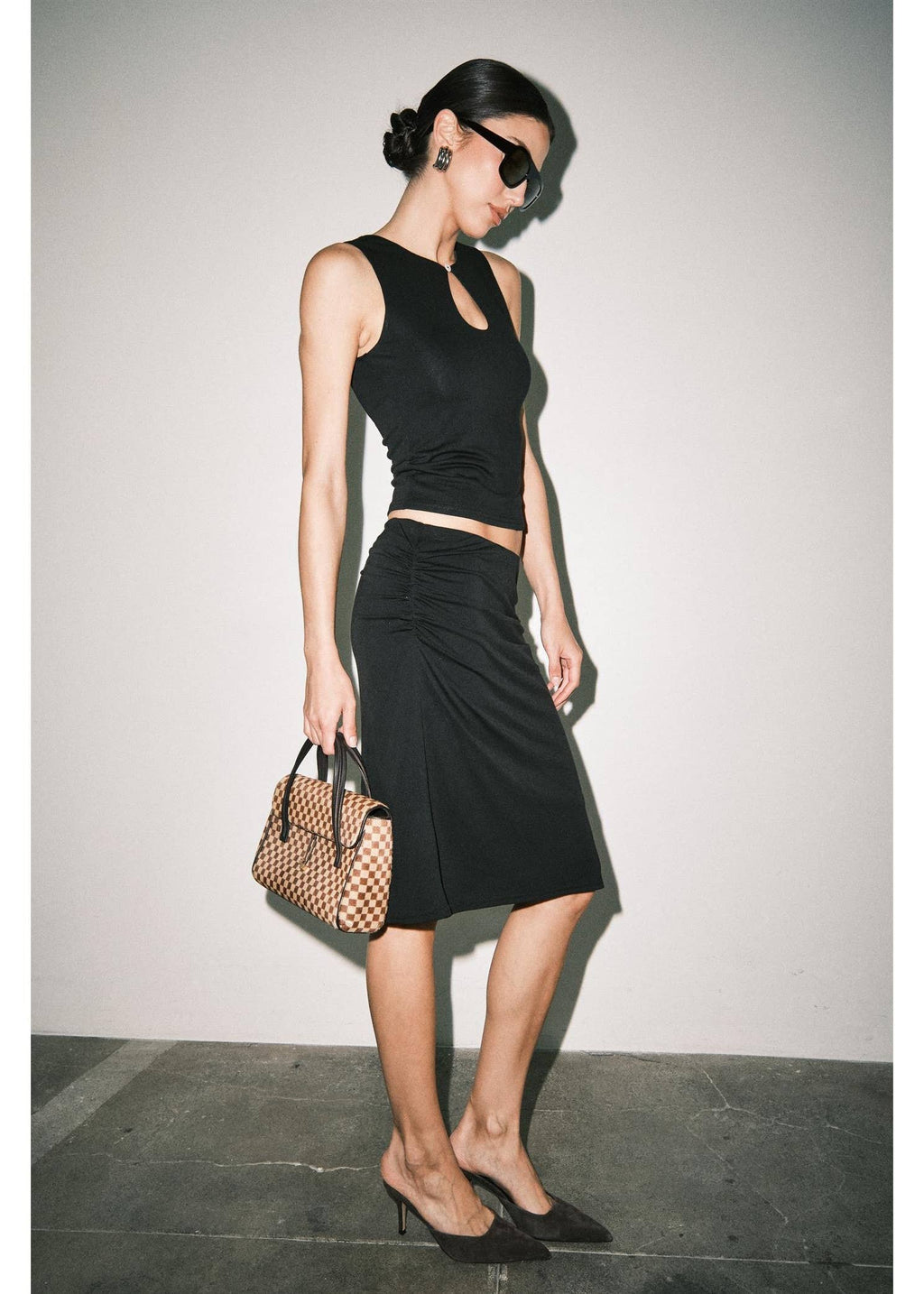 Delia Jersey Skirt
