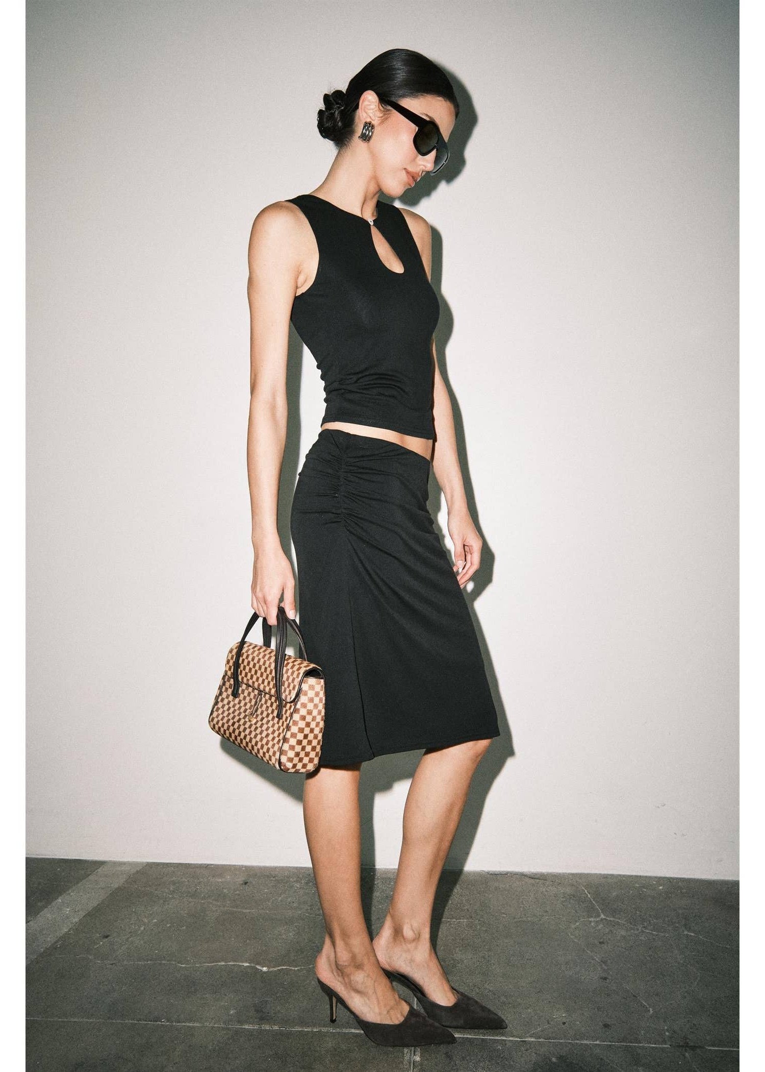 Delia Jersey Skirt