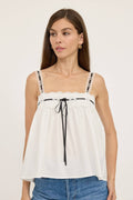 Laced Trim Blouse