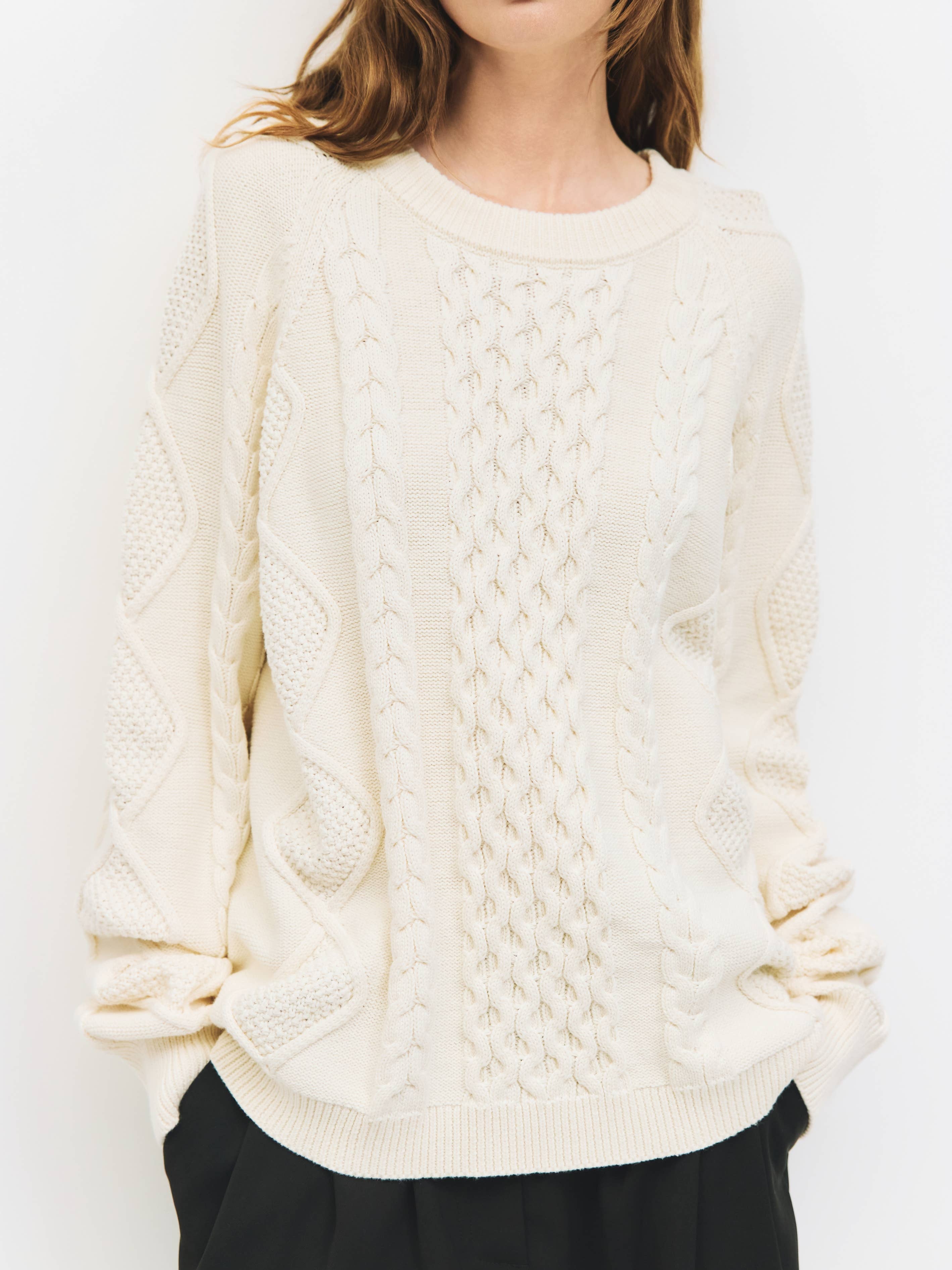 Hallie Cable Knit Sweater