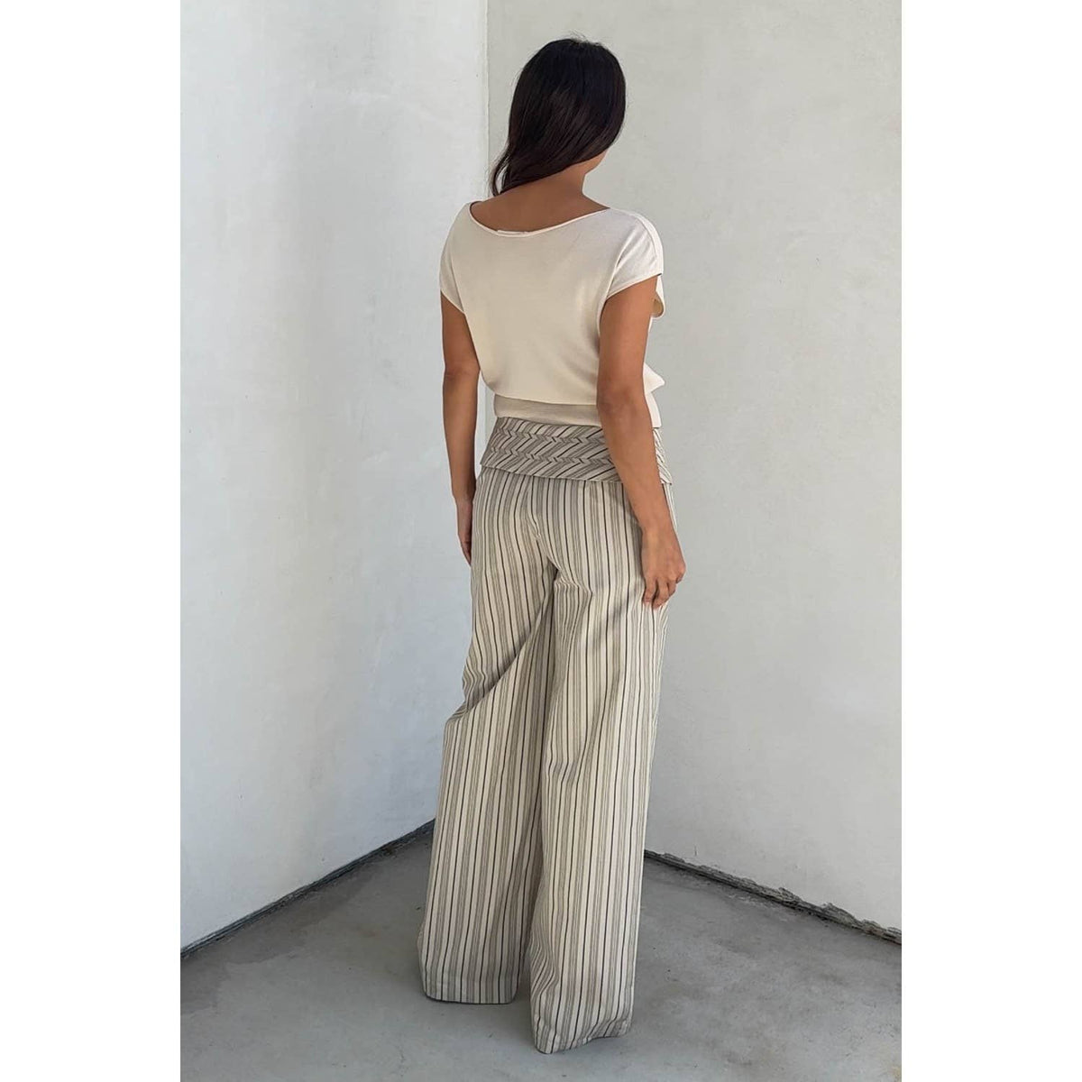Claire Folded Waist Pants