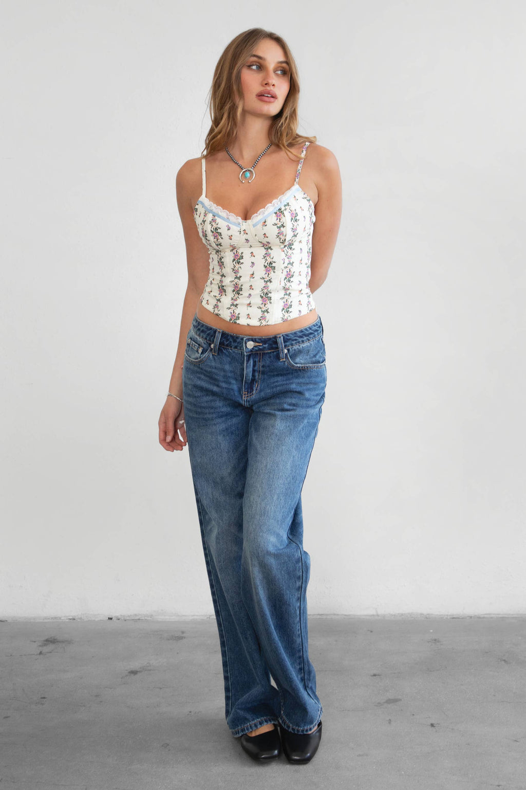 Streit Low Rise Straight Leg Jeans