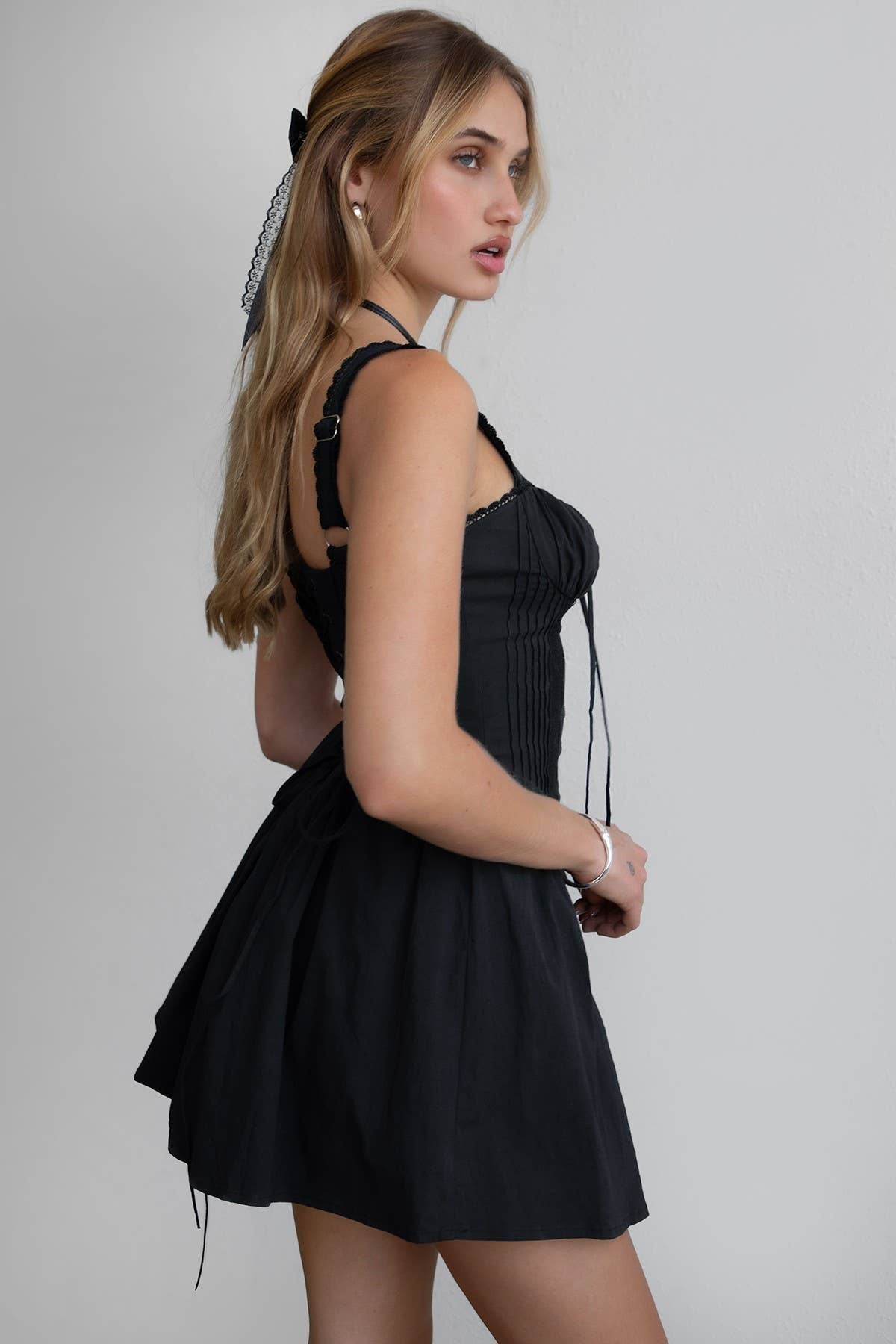 A Line Dainty Mini Dress