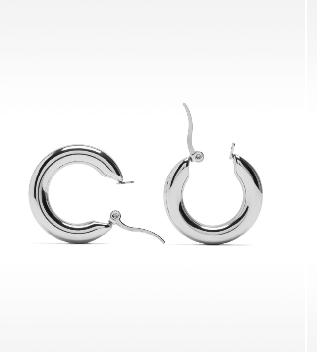 Porto Hoop Chunky Hoop Earrings 