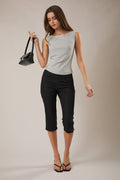 Low Waist Capri Pant