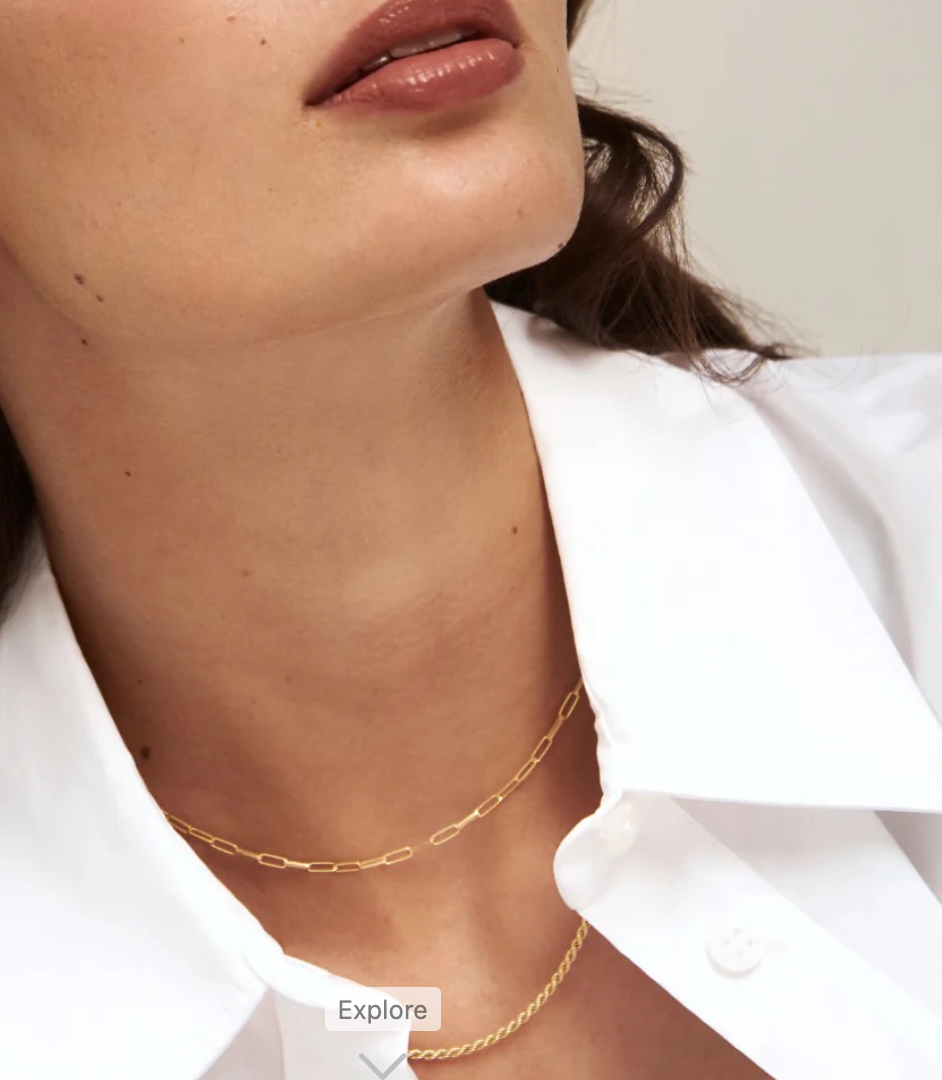 PaperClip Necklace
