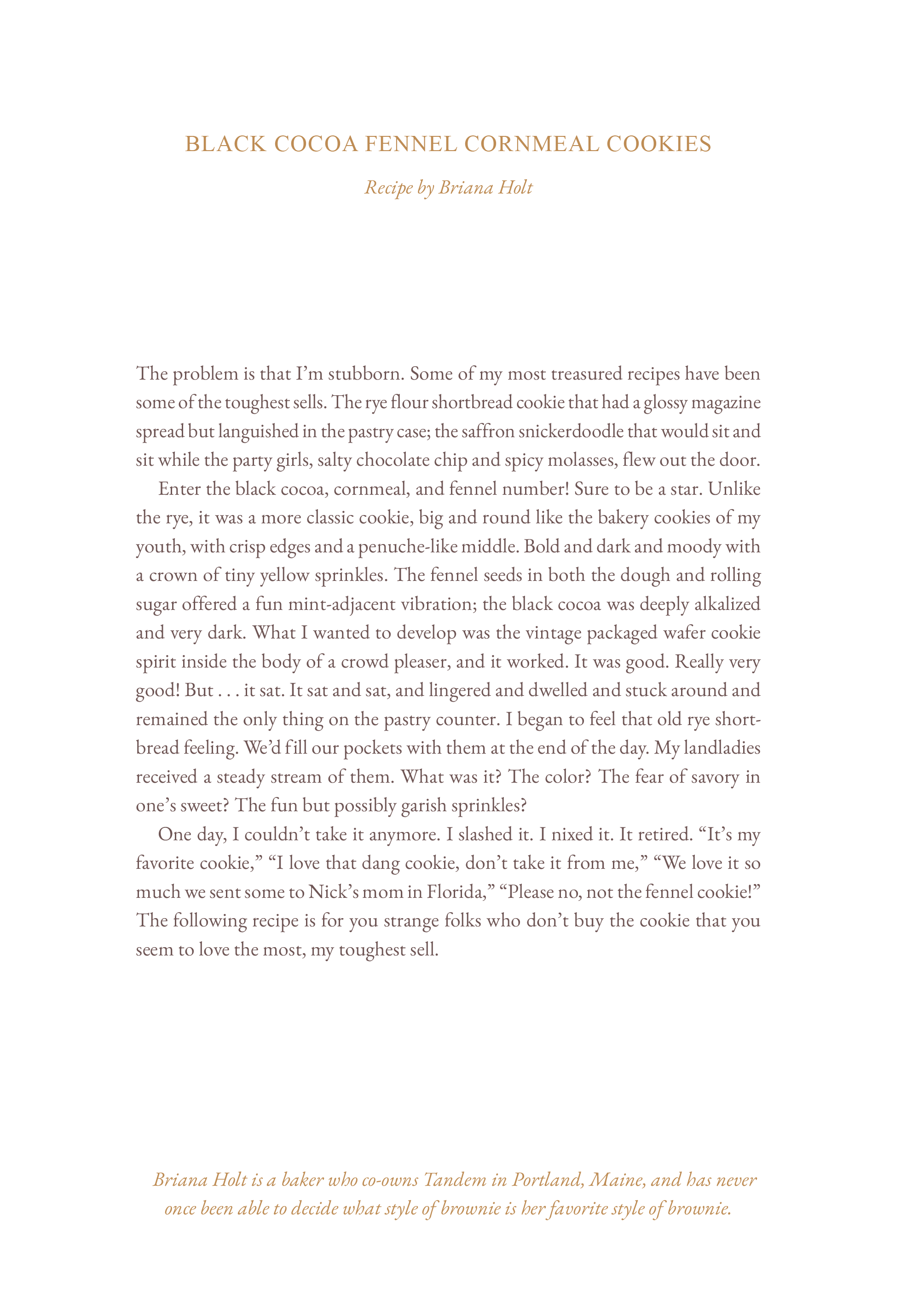 Volume 4: Tough Cookie