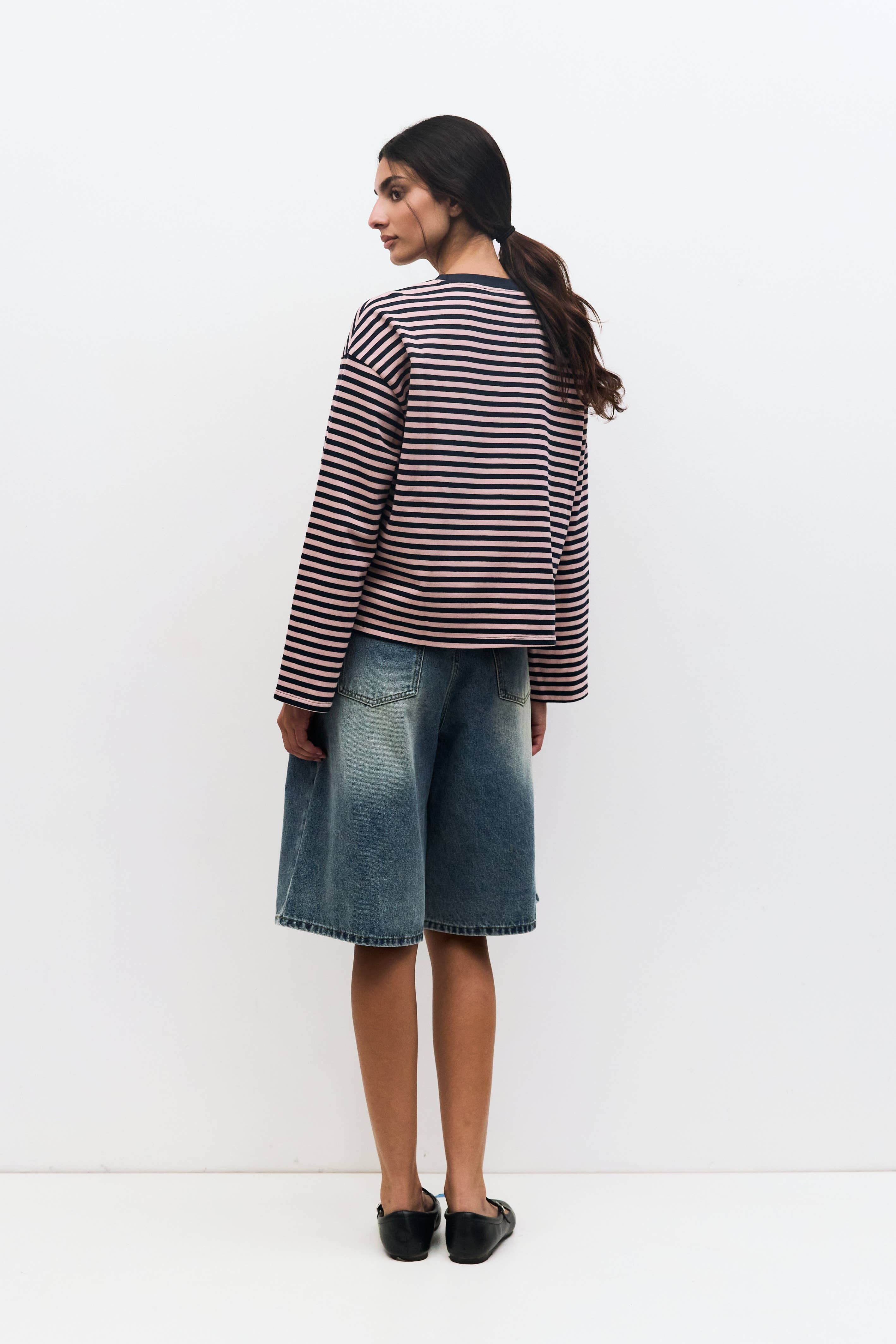 Callahan Striped Long Sleeve T-Shirt