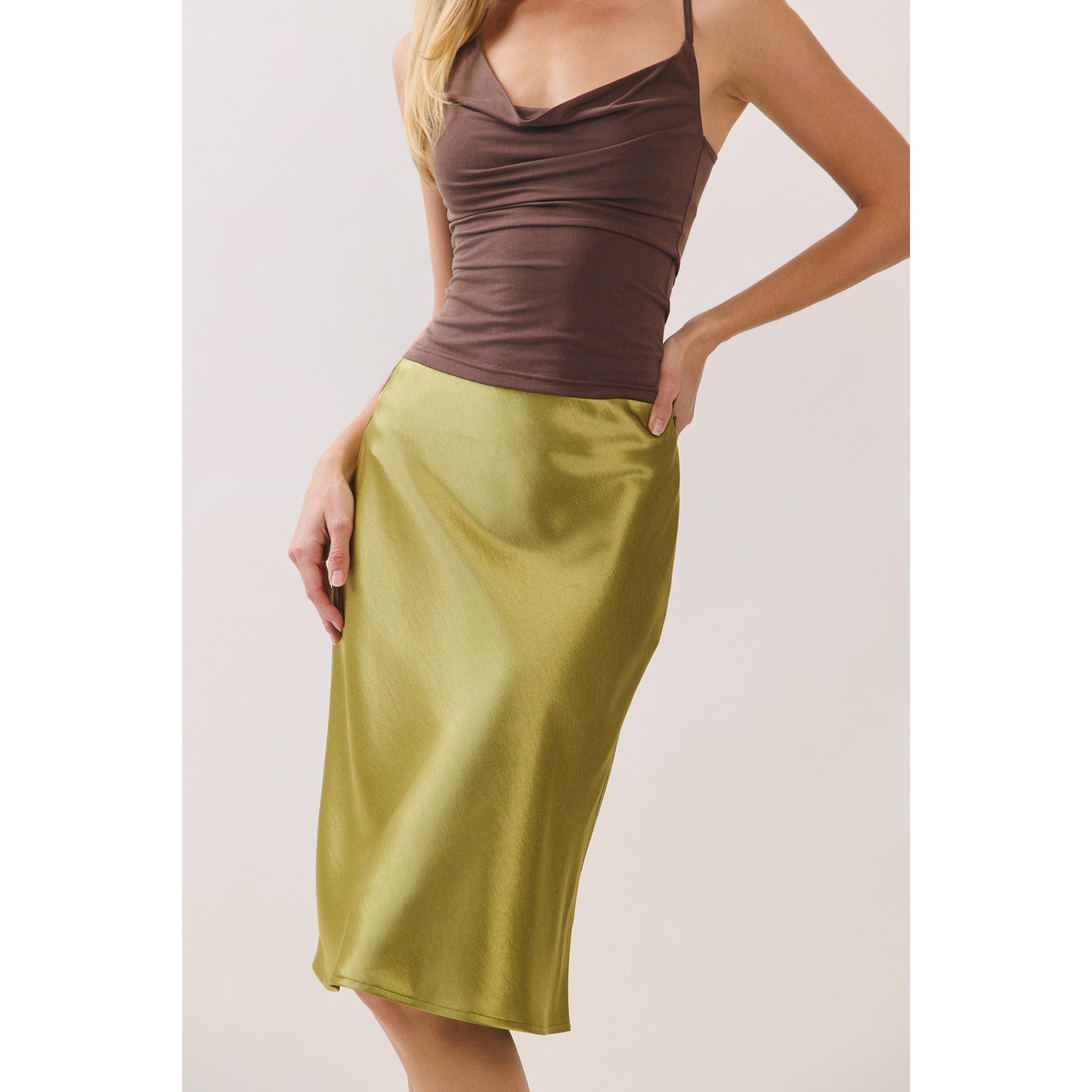 Asymmetrical Drape Knit Top