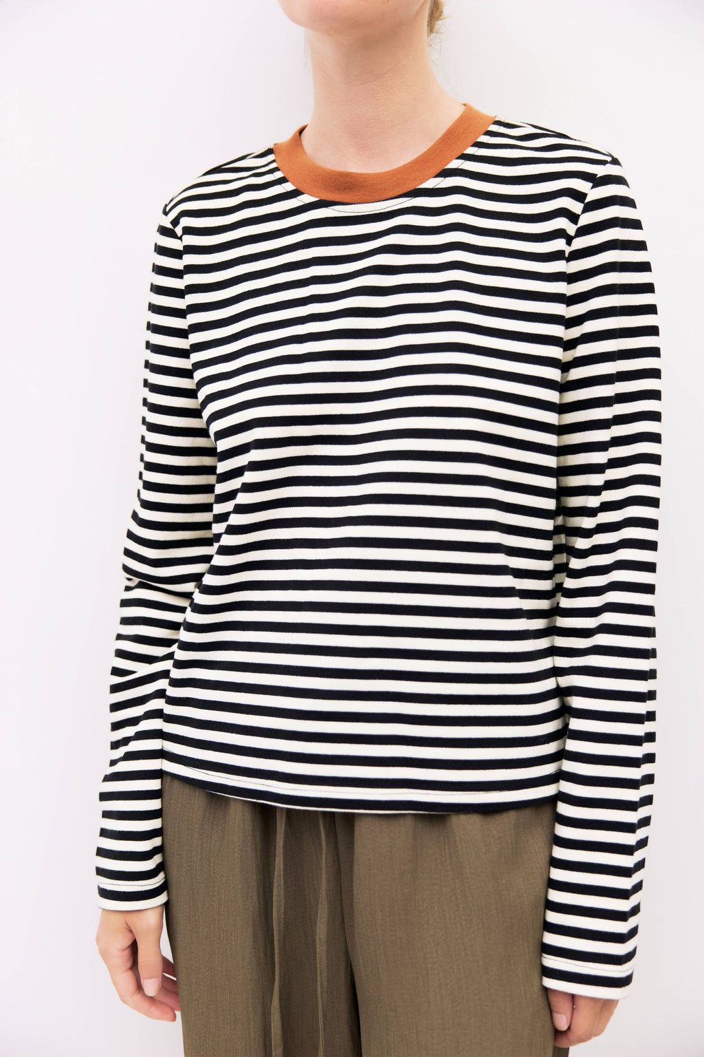 Kathleen Striped Long Sleeve T-Shirt