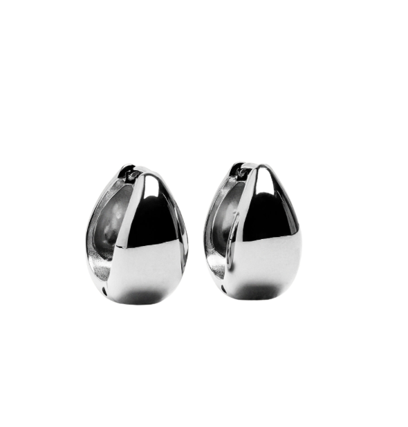 MayMay Tear Drop Hinge Hoop Earrings
