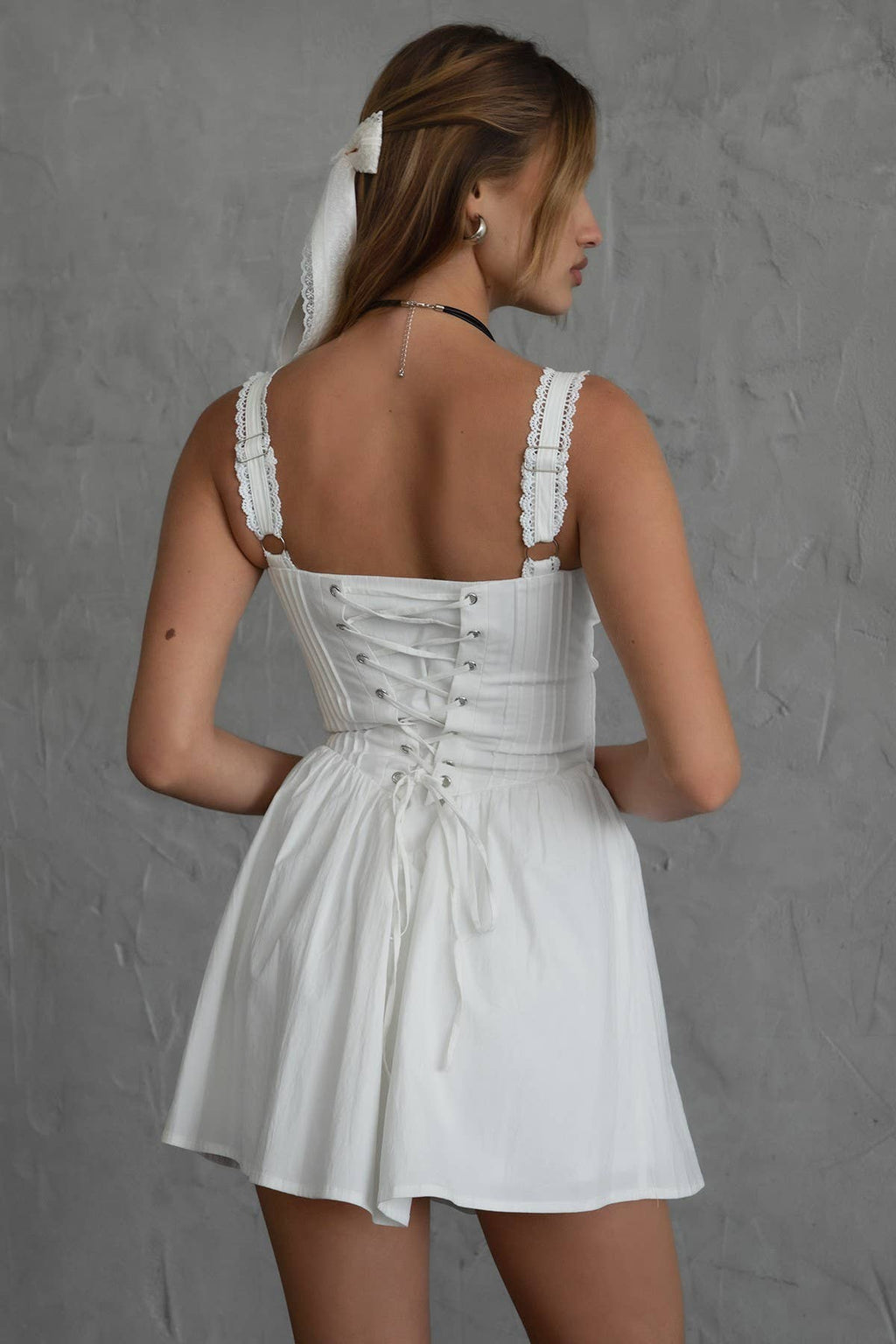 A Line Dainty Mini Dress