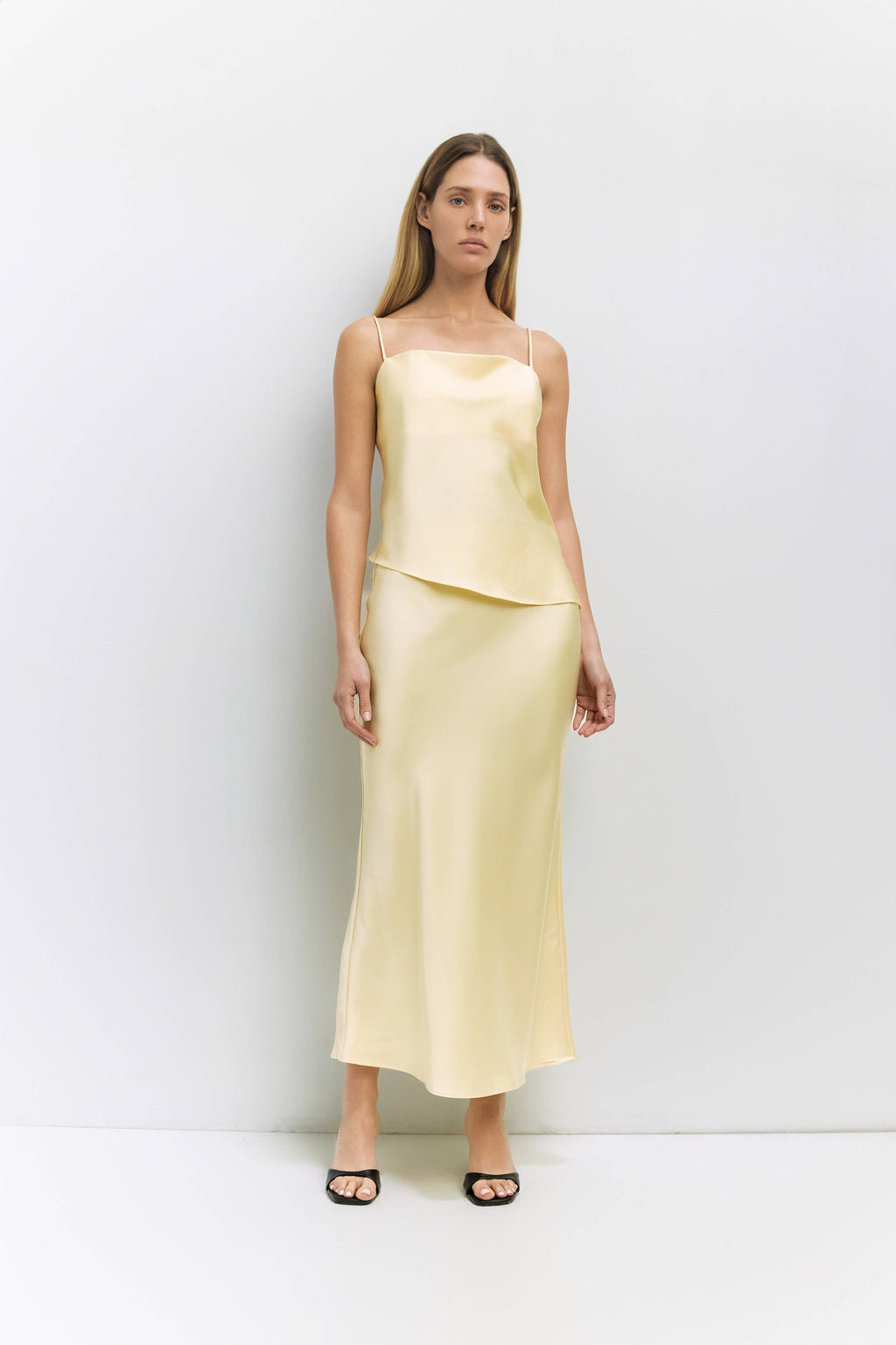Elena Satin Tank Top
