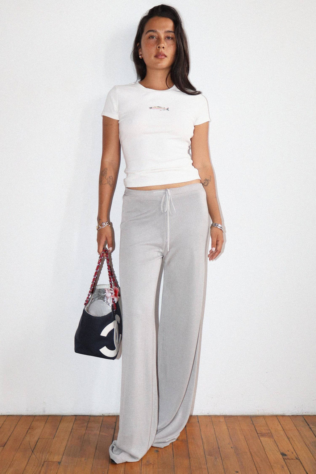 Tobi Embroidered Baby Tee
