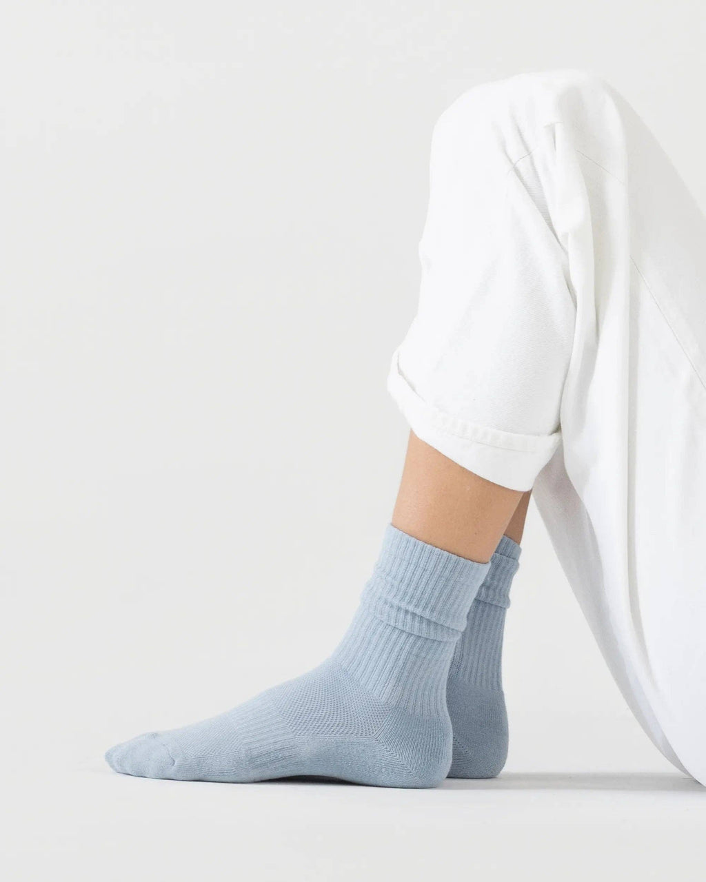 Ribbed Crew Socks – Sport/Athletic