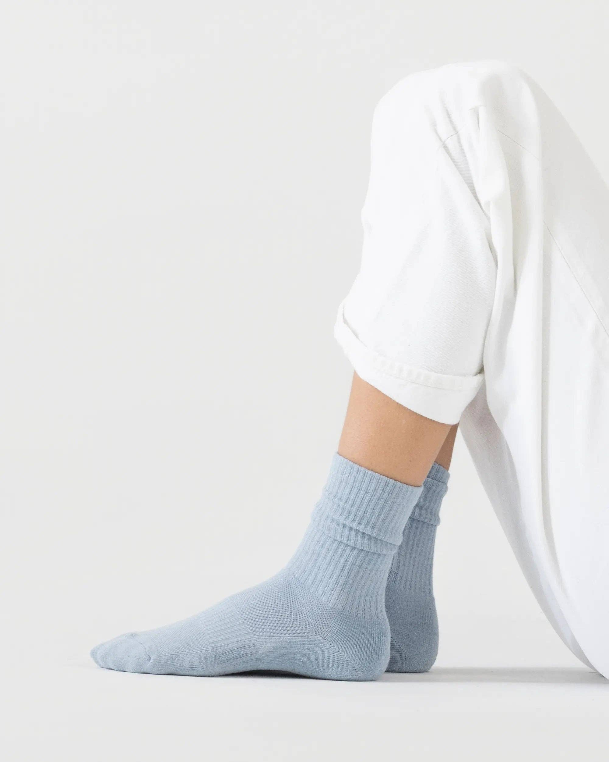Ribbed Crew Socks – Sport/Athletic