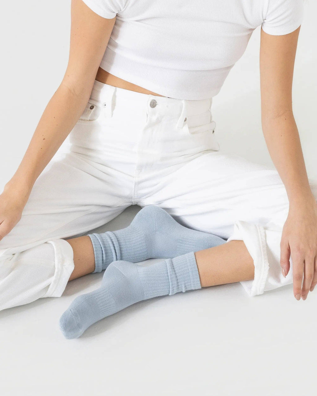 Ribbed Crew Socks – Sport/Athletic