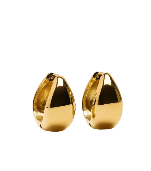 MayMay Tear Drop Hinge Hoop Earrings