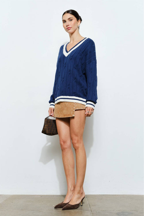 Sutton Varsity Sweater