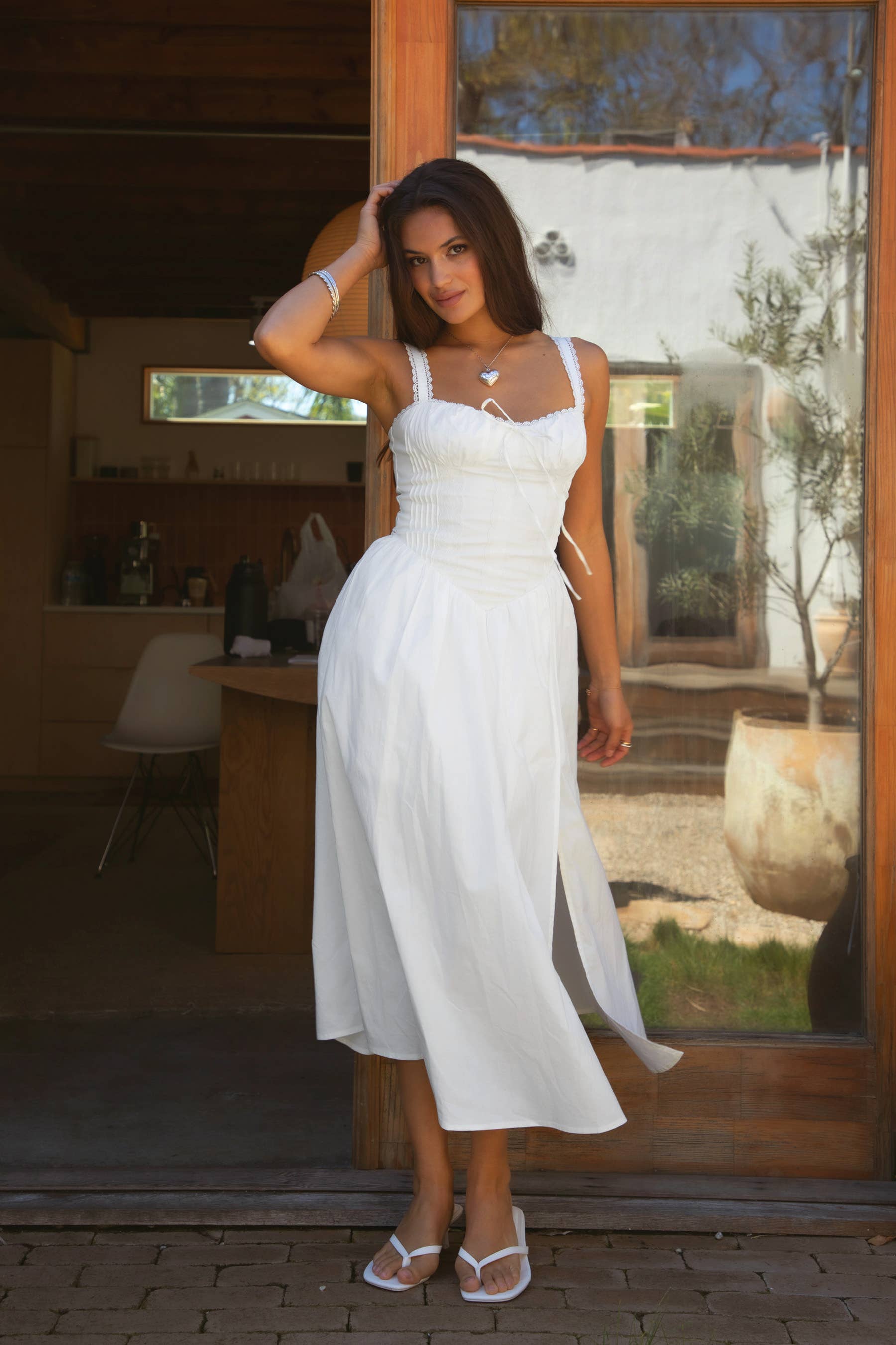 Loretta Drop Waist Maxi Dress